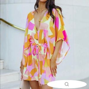 VICI Collection adjustable Kimono dress
